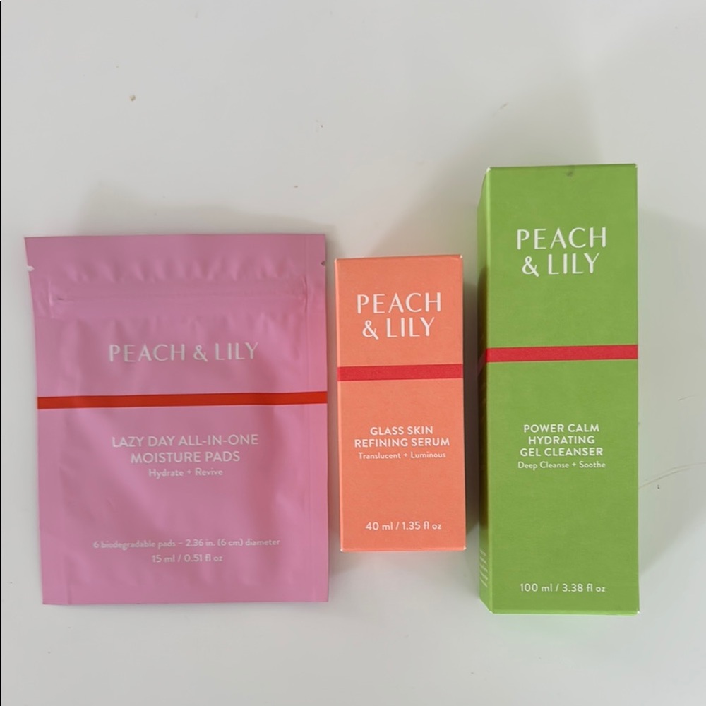 Peach & Lily Skincare bundle